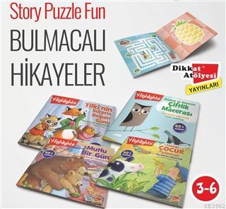 Bulmacalı Hikayeler Story Puzzle Fun - 4 Kitap Takım Kolektif