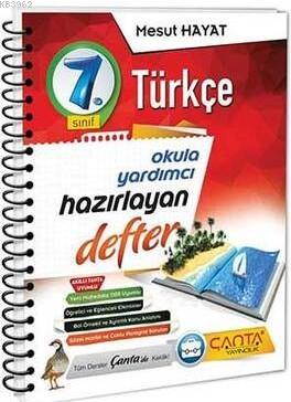 Çanta 7.Sınıf Defter Hazırlayan Türkçe