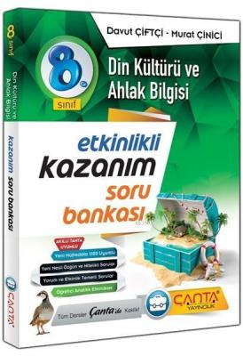 Çanta Yayınları 8. Sınıf LGS Din Kültürü ve Ahlak Bilgisi Etkinlikli Kazanım Soru Bankası Çanta