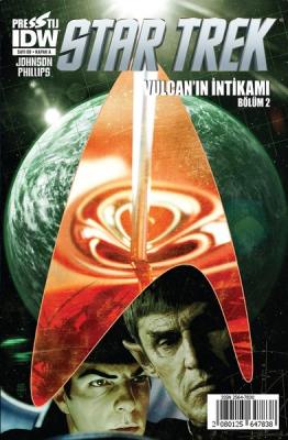 Star Trek Sayı 8 Kapak A - Çizgi Roman Dergisi