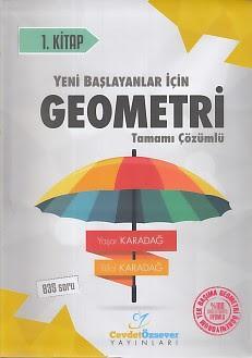 Cevdet Özsever Yayınları Yeni Başlayanlar İçin Geometri Tamamı Çözümlü