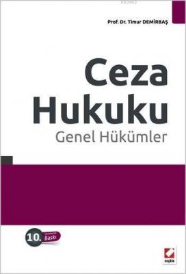 Ceza Hukuku Genel Hükümler