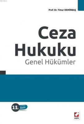 Ceza Hukuku Genel Hükümler