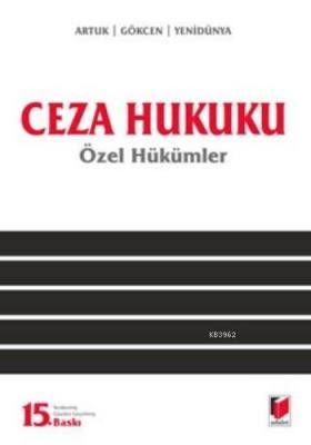 Ceza Hukuku Özel Hükümler A.Caner Yenidünya