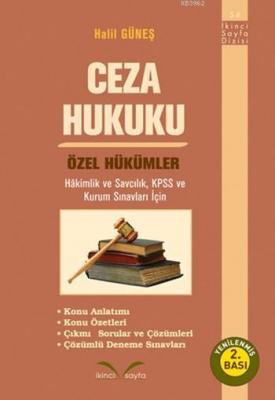 Ceza Hukuku Özel Hükümler