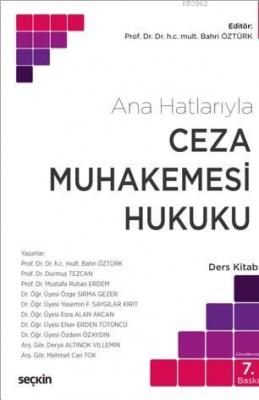 Ceza Muhakemesi Hukuku Ders Kitabı