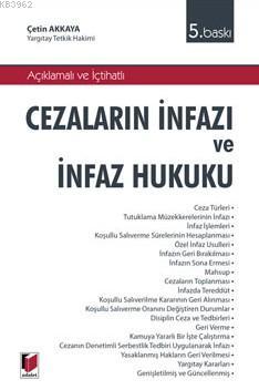 Cezaların İnfazı ve İnfaz Hukuku