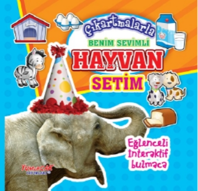 Çıkartmalarla Benim Sevimli Hayvan Setim Kolektif
