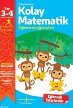 Çıkartmalarla Kolay Matematik (3-4 Yaş)