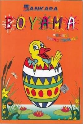 Çıkartmalı Boyama Kitabı 1 Kolektif