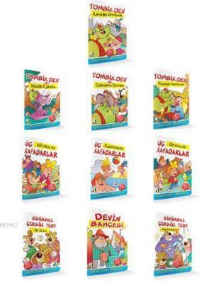 Çıkartmalı Masallar ( 10 Kitap ) Anonim