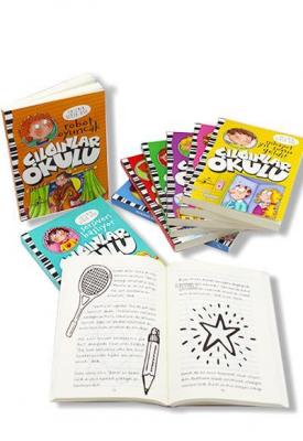 Çılgınlar Okulu Serisi - 9 Kitap