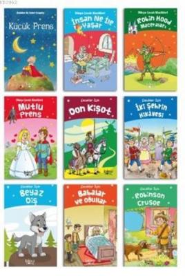 Çocuklar için Edebiyatı Seti (9 Kitap) Kolektif