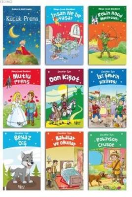 Çocuklar için Edebiyatı Seti (9 Kitap)