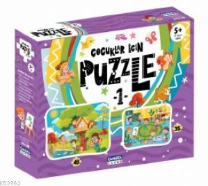 Çocuklar İçin Puzzle - 1 (Kutulu) Kolektif