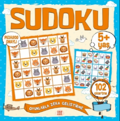 Çocuklar İçin Sudoku - Çıkartmalı (5+ Yaş) Kolektif
