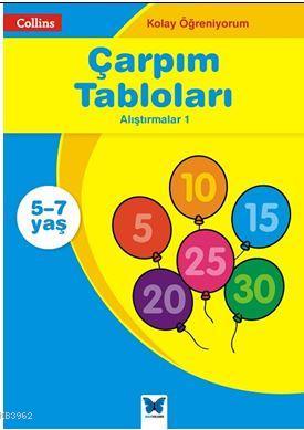 Collins Kolay Öğreniyorum  - Çarpım Tabloları Alıştırmalar 1 (5-7 Yaş)