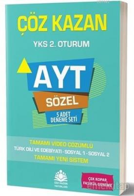 Çöz Kazan Yayınları AYT Sözel 5 Adet Deneme Seti Kolektif