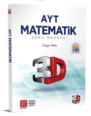 Çözüm Yayınları AYT Matematik Soru Bankası 3D Çözüm