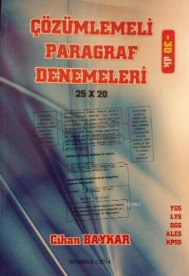Çözümlemeli Paragraf Denemeleri