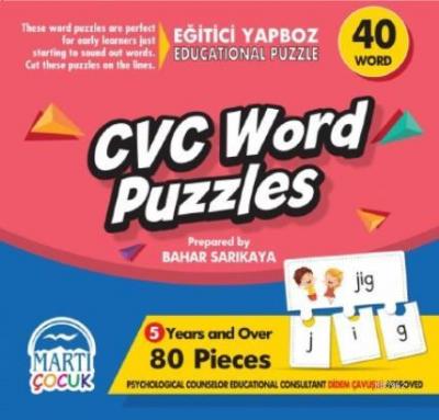 CVC Word Puzzles - Eğitici Yapboz Bahar Sarıkaya