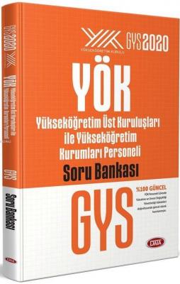 Data Yayınları 2020 GYS Yükseköğretim Üst Kuruluşları ile Yükseköğretim Kurumları Personeli Soru Ban