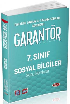 Data Yayınları 7. Sınıf Sosyal Bilgiler Garantör Soru Bankası Data