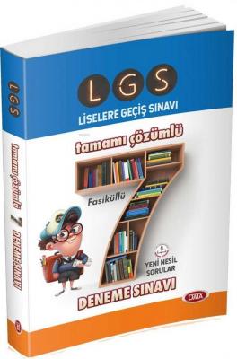 Data Yayınları 8. Sınıf LGS Tamamı Çözümlü 7 Fasikül Deneme