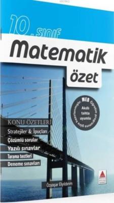 Delta Kültür Yayınları 10. Sınıf Matematik Özet Delta Kültür Özyaşar E