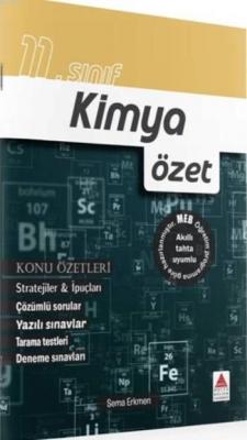 Delta Kültür Yayınları 11. Sınıf Kimya Özet Delta Kültür Sema Erkmen