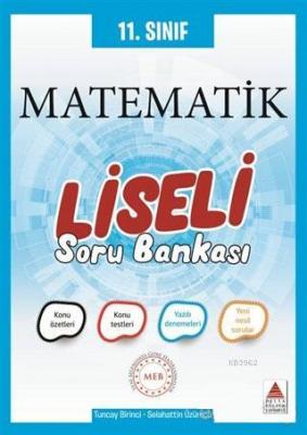 Delta Kültür Yayınları 11. Sınıf Matematik Liseli Soru Bankası Delta K