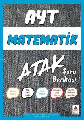 Delta Kültür Yayınları AYT Matematik Atak Soru Bankası Delta Kültür Se