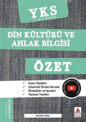 Delta Kültür Yayınları TYT AYT Din Kültürü ve Ahlak Bilgisi Özet Delta
