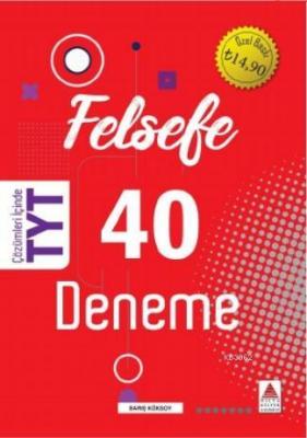 Delta Kültür Yayınları TYT Felsefe 40 Deneme Delta Kültür