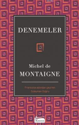 Denemeler ( Bez Ciltli ) Michel De Montaigne