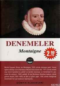 Denemeler Michel De Montaigne
