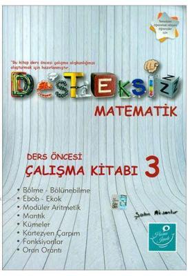 Desteksiz Matematik - Ders Öncesi Çalışma Kitabı 3 Şahin Aksankur