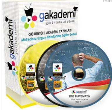 DGS Çözümlü Soru Bankası Eğitim Seti 59 DVD Kolektif