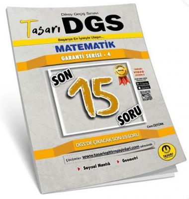 DGS Matematik Son 15 Garanti Serisi -4 (45-60 Arası ) Garanti Soru Kit