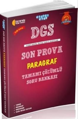 DGS Son Prova Paragraf Tamamı Çözümlü Soru Bankası Kolektif