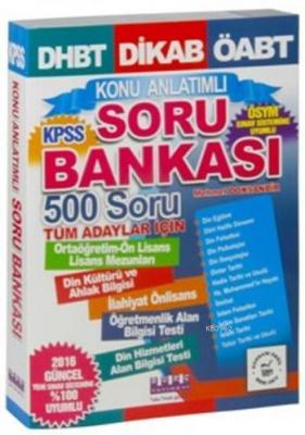Dhbt, Dikab, Öabt, Kpss Konu Anlatımlı Soru Bankası