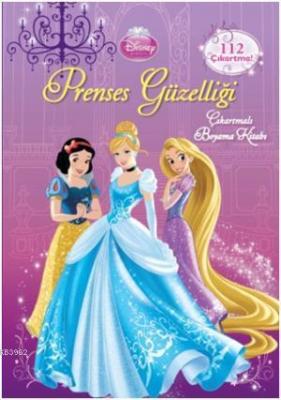Disney Prenses Güzelliği Çıkartmalı Boyama Kitabı Komisyon