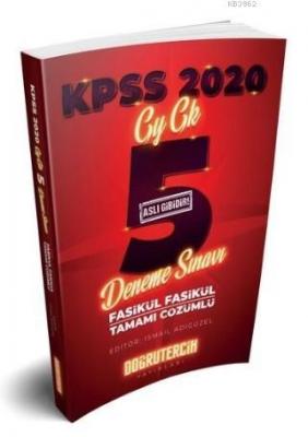 Doğru Tercih 2020 KPSS GY-GK Çözümlü 5 Deneme Sınavı Kolektif