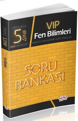 Editör Yayınları 5. Sınıf VIP Fen Bilimleri Soru Bankası Editör Komisy