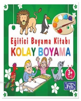 Eğitici Boyama Kitabı - Kolay Boyama Ahmet Altay