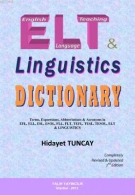 Elt - Linguistics Dictionary Hidayet Tuncay