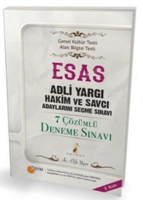 ESAS Adli Yargı Hakim ve Savcı Adaylarını Seçme Sınavı