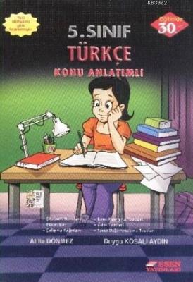 Esen Yayınları 5. Sınıf Türkçe Konu Anlatımlı Esen