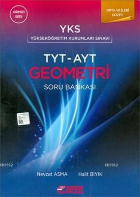 Esen Yayınları TYT AYT Geometri Soru Bankası Kırmızı Seri Esen