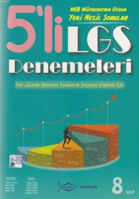 Etkin Yayınları 5'li LGS Denemeleri Yeni